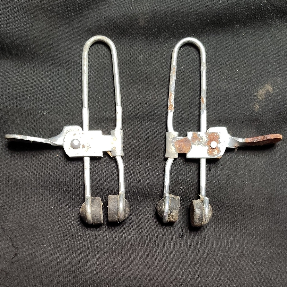 Vintage Metal Ski Bindings